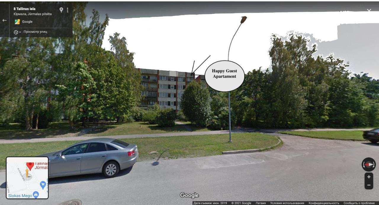 Apartamento Happy Guest Apartament Jūrkalne Exterior foto